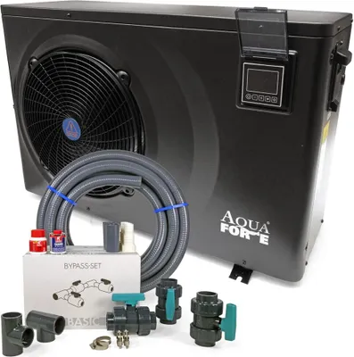 Produktbild von AquaForte Full Inverter Wärmepumpe 15,3 kW inkl. Wi-Fi + Bypass-Set Complete