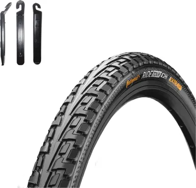 Produktbild von 1 x Continental RIDE Tour E-25  Fahrradreifen Fahrradmantel - 54-584 (27,5x2.10") inkl. 3 Reifenheber
