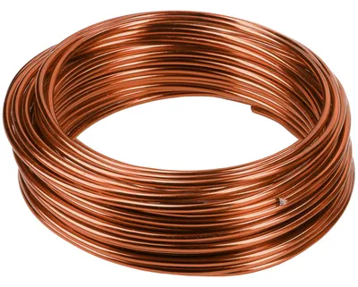 Produktbild von 10m Meter Basteldraht 3mm, Schmuckdraht Aludraht Dekodraht Aluminiumdraht rostfreier Draht in Braun