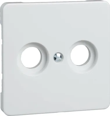 Produktbild von Schneider Electric 206024 Wandplatte/Schalterabdeckung Weiß