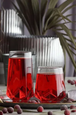 Productafbeelding van Hermia Concept, LV-VLR374-354F, Glazen set (12-delig), Transparant, 100% glas, 6,4 x 6,4 x 14 cm