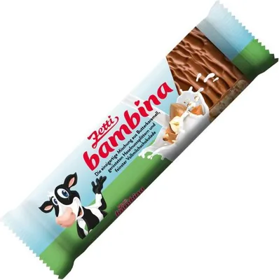 Produktbild von Zetti bambina Vollmilch Riegel 45g