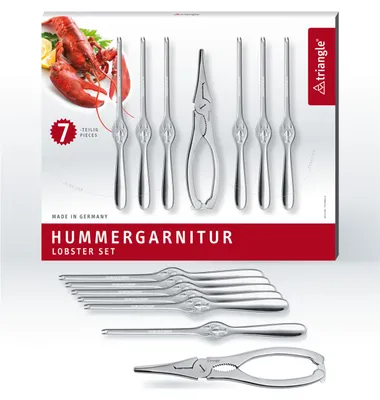 Produktbild von triangle Hummergarnitur, 7-tlg.