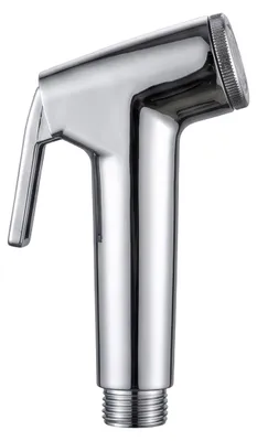 Produktbild von Avizar, Handbrause Hochdruck mit Praktischer Drucktastensteuerung, Silber