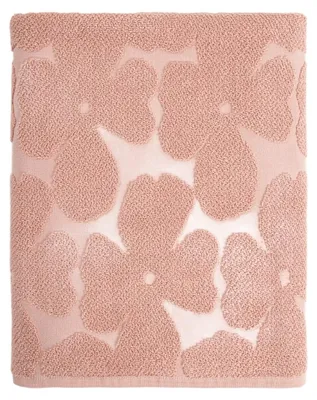 Zdjęcie produktu dla HOMLA Ręcznik FLORES różowy żakardowy 100x150 cm