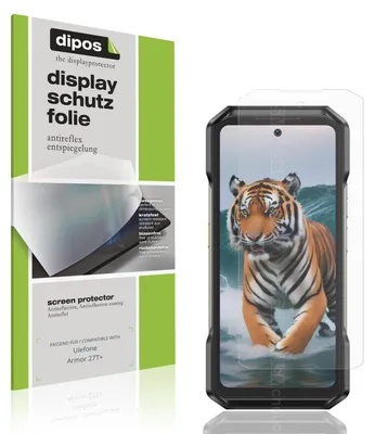 Immagine prodotto di 4x Pellicola Protettiva per Ulefone Armor 27T+ Protezione Schermo Antiriflesso dipos