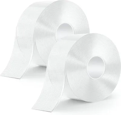 Obrázok produktu pre Famanu obojstranná nano-lepiaca páska – opakovane použiteľná – priehľadná – 3 cm x 5 metrov