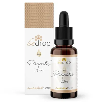 Zdjęcie produktu dla Bio 20% nalewka propolisowa Bedrop Bio, 30 ml