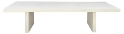 Productafbeelding van Pomax Piastro eettafel, wit, L 260 x B 85 x H 75 cm