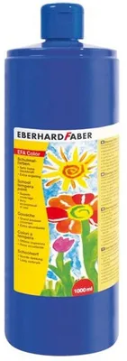 Produktbild von Eberhard Faber 575051 Schulmalfarbe EFA Color 1000ml kob.blau