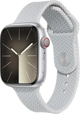 Image de Bracelet tissé en silicone imoshion pour Apple Watch | 44/45/46/49 mm - Gris