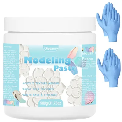 Modellierungspaste 500 ml – Acryl-Strukturpaste für 3D-Texturen