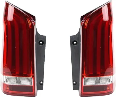 Image de Feu arrière, matériau LED, clignotant dynamique, rouge