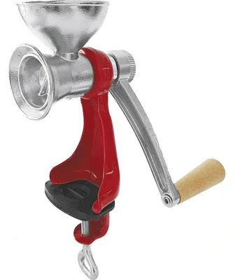 Produktbild von Jupiter Mohnmühle rot lackiert Edelstahl
