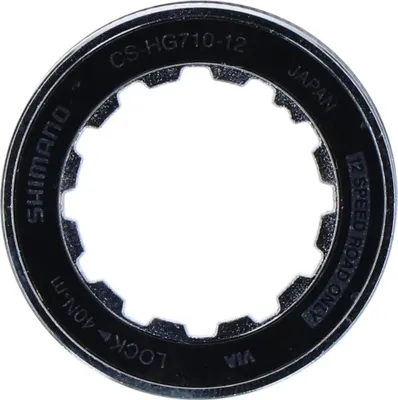 Produktbild von SHIMANO Verschlussring mit Unterlegscheibe CS-HG710-12 Verschlussring - 710-1...