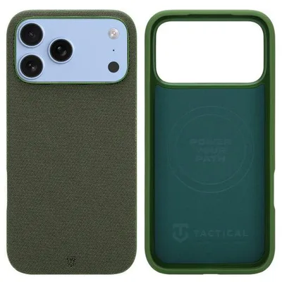 Zdjęcie produktu dla Etui ochronne MagForce WEARe do iPhone 17 Pro Max/18 Pro Max, kolor: ciemnozielony (gorest green)
