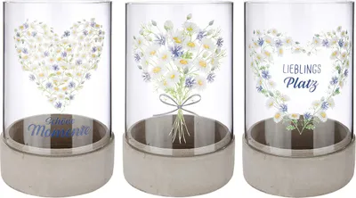 Zdjęcie produktu dla Gilde Keramik flache Vase Fossile 31847