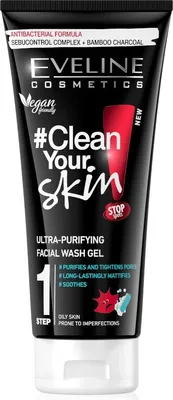 Produktbild von Eveline Cosmetics Clean Your Skin Ultra Purifying Facial Wash Gel 200ml