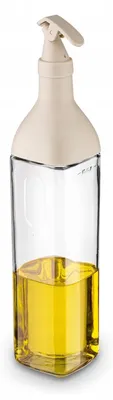 Produktbild von Tadar Glasflasche mit Spender für Öl und Essig, Beige