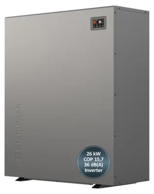 Produktbild von Steinbach Swimming Pool Inverter Wärmepumpe "Silent 26" (Modell 2026) für Pools bis 80.000 l, 26 kW Heizleistung