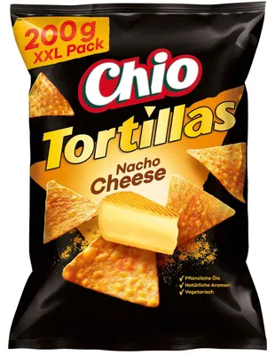 Produktbild von Chio Tortillas Nacho Cheese Style 200g