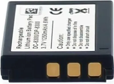 Produktbild von Akku für Traveler 02491-0045-01 Li-Ion 3,7 Volt 1000 mAh schwarz.