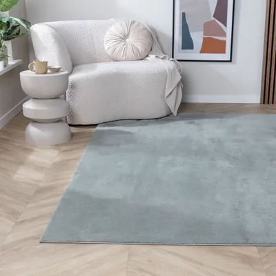 Produktbild von Volero - Waschbarer Teppich - Vivid Grün - 200x280 cm - Wohnzimmer, Esszimmer, Kinderzimmer, Schlafzimmer - Klassik, Ländlich, Modern, Skandinavisch