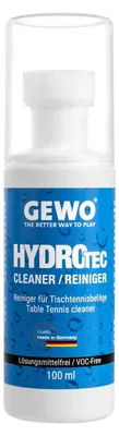Produktbild von GEWO HydroTec Tischtennis Belagreiniger 100ml – lösungsmittelfrei 2-in-1 Schwammaufträger