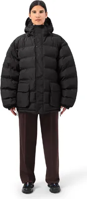 Produktbild von MAIUM Gevoerde Regenjacke Uni Short Puffer Schwarz