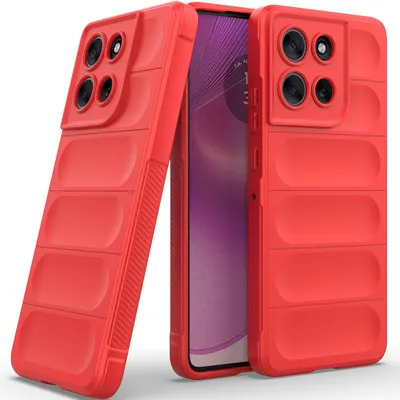 Obrázek produktu pro Pouzdro pro Motorola Moto G86 Měkké TPU Silikonové Nárazuvzdorné Ochranné Pouzdro červené