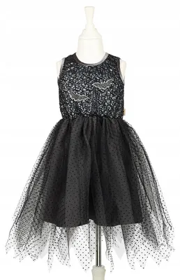 Imagen del producto de Vestido negro "Murciélago" de Souza Heks, para niña, tallas 110-122