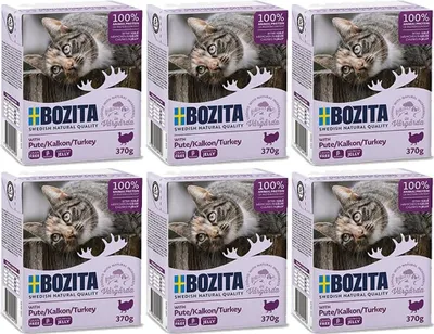 Immagine prodotto di Bozita Cat Tetra Recard Häppchen in Gelee Pute 370gx16