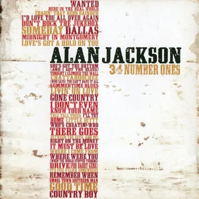 Produktbild von Alan Jackson - 34 Number Ones (2 CD)