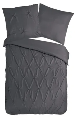 Immagine prodotto di Biancheria da letto "Elegance" - Grigia - (140x220 cm) - 100% poliestere