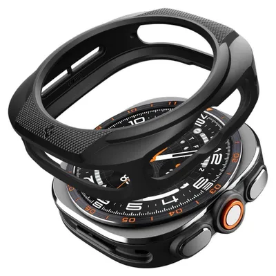 Obrázek produktu pro Spigen ACS11610, Pouzdro, Chytré hodinky, Černá, Samsung, Galaxy Watch Ultra 2, Termoplastický polyuretan (TPU)