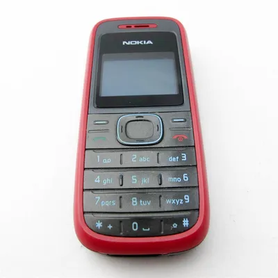Obrázek produktu pro Nokia 1208, Na výšku, 96 x 68 px, 700 mAh, Červená