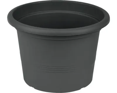 Produktbild von Pflanztopf Campanula Kunststoff Ø 23 cm H 16,6 cm anthrazit
