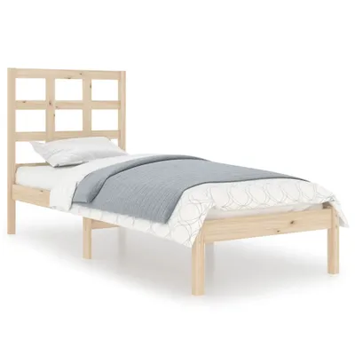 Produktbild von vidaXL Massivholzbett 90x190 cm
