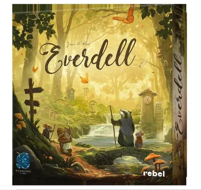 Zdjęcie produktu dla Everdell gra planszowa strategiczna dla 1-4 graczy Rebel