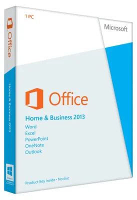 Produktbild von Microsoft Office Home & Business 2013 PC