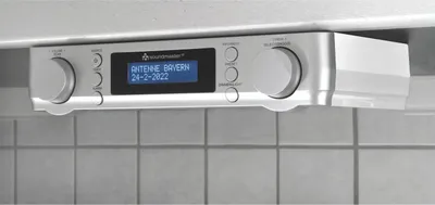 Produktbild von soundmaster UR2022SI Unterbauradio silber