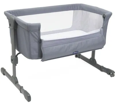 Obrázok produktu pre Postieľka pri posteli CHICCO Next2Me Essential – farba: sivá (Stone)