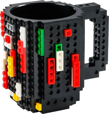 Image de Tasse à café Brick Mug Tasse à café - Noir