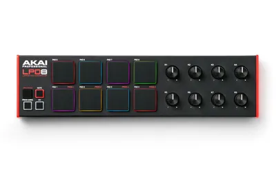 Image de Contrôleur mini USB/MIDI AKAI LPD 8 MKII