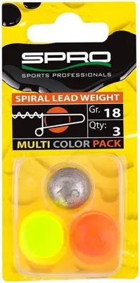 Immagine prodotto di Peso a spirale Spro 28g assorti 3 pezzi