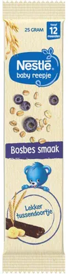 Produktbild von Nestlé Baby Riegel Bosbeere 25g – Gesunder Snack für Kleinkinder ab 12 Monaten