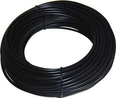 Image de Gaine En Rouleau Plastifiée De 25 Mètres. ø: Ext.:5,4mm - E: ø Int: : 2,5mm.