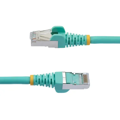 Obrázok produktu pre StarTech.com NLAQ-7M-CAT6A-PATCH, 7 m, Cat6a, S/FTP (S-STP), RJ-45, RJ-45, Modrá farba vody