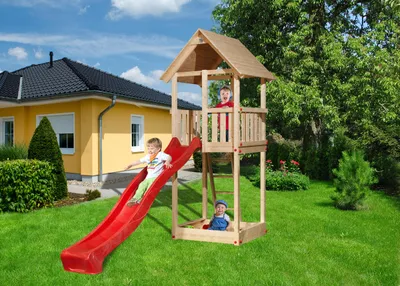 Produktbild von Tabaluga Drachenturm mit Rutsche B x T x H 150 x 400 x 331