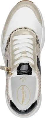 Produktbild von Tamaris Comfort Damen Sneaker Leder Reißverschluss weit geschnitten 8-83706-45, Größe:38 EU, Farbe:Mehrfarbig